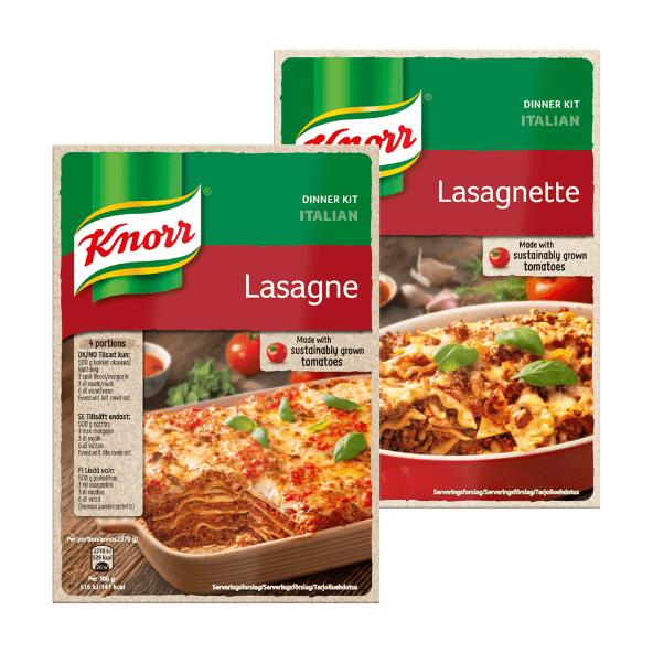 Lasagne eller Lasagnette