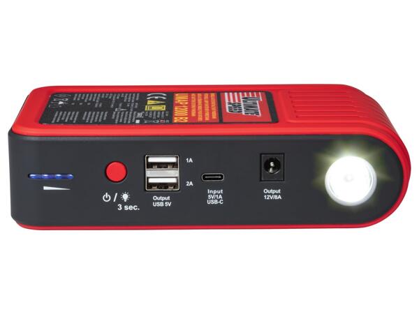Portable Jump Starter With Power Bank