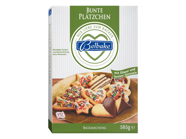 BELBAKE Weihnachtsgebäck Backmischung