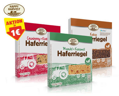 HAPPY HARVEST Hafer-Riegel