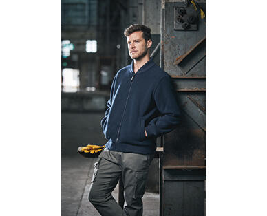 Men's Sherpa Lined Bomber Jacket