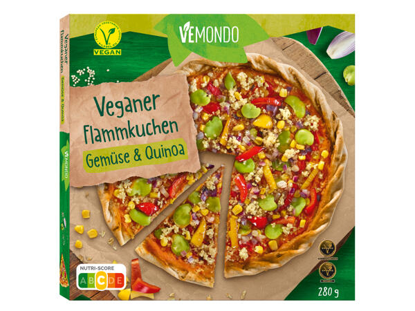 Veganer Flammkuchen