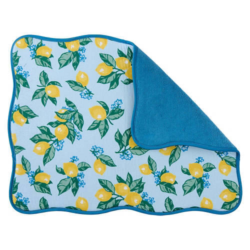 18" x 24" Reversible Oversized Drying Mat - Lemons