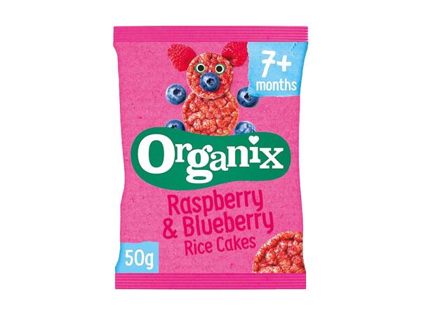Rice Cakes Raspberry & Blueberry 7M+