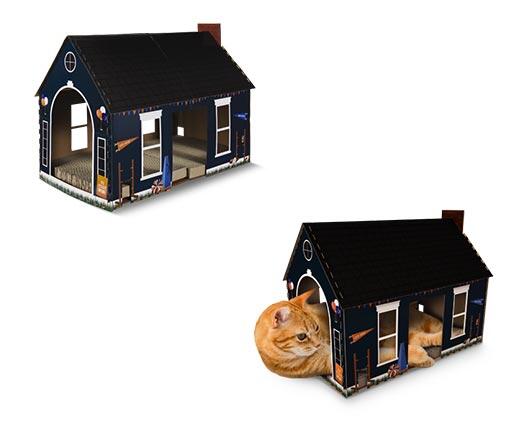 Heart to Tail 
 Cat Scratching Playhouse