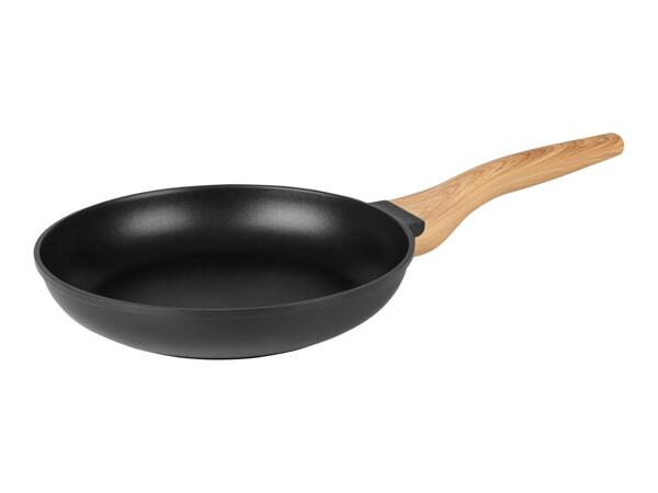 Livarno Home 24cm Cast Aluminium Frying Pan - Black