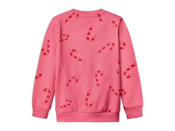 Lupilu Younger Kids' Pink Christmas Sweatshirt