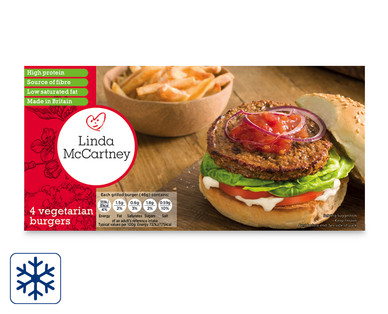 Linda McCartney 4 Vegetarian Burgers