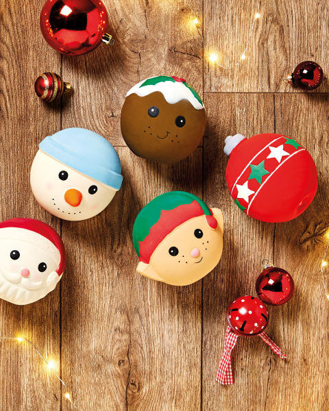 Bauble Squeaky Dog Toy