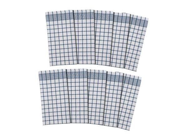 W5 Blue Tea Towels - 10 Pack