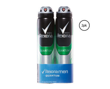 Rexona Antiperspirant Deodorant Aerosol 2 x 145g