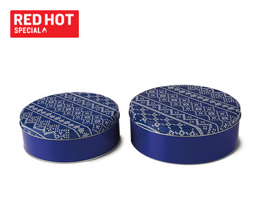 Crofton 2-Pack Holiday Tins
