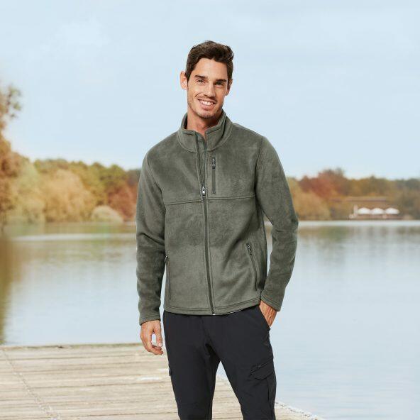 Fleece jakke