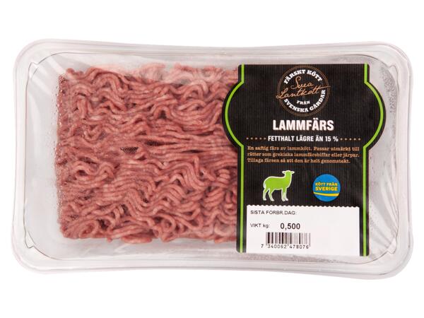 Färsk lammfärs