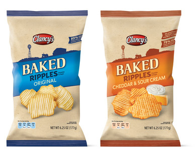 Clancy's Rippled Baked Potato Crisps
