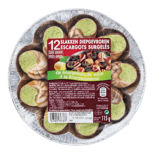 Escargots, 12 pcs
