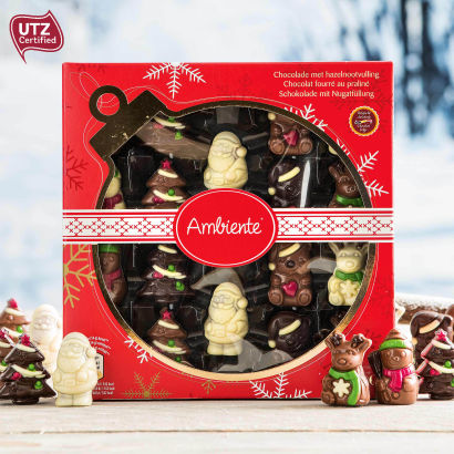 Figurines en chocolat