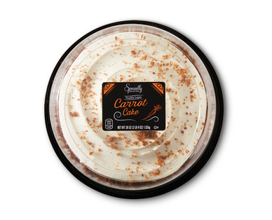 Specially Selected Double Layer Carrot or Chocolate Cakes