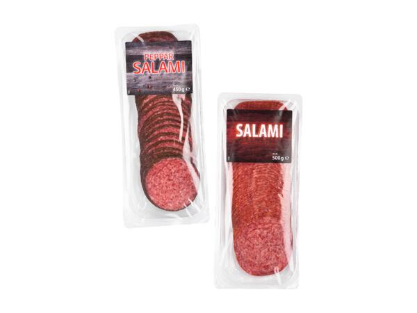 Gustoland salami peppar & dansk