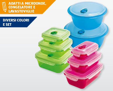 Set di contenitori salvafreschezza sottovuoto CROFTON(R)