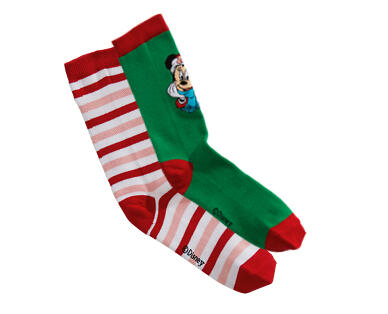Adult's Christmas Novelty Socks 2pk
