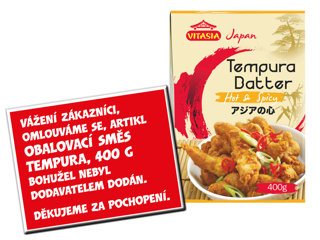 Obalovací směs Tempura