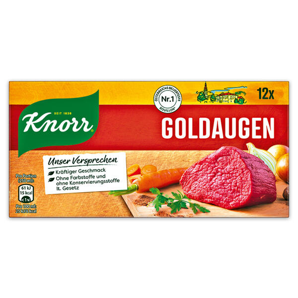Goldaugen Rindersuppe