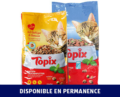 TOPIX 
 CROQUETTES POUR CHATS