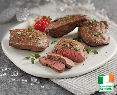 Wild Irish Game Venison Steaks