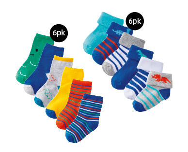 Infant Socks 6pk