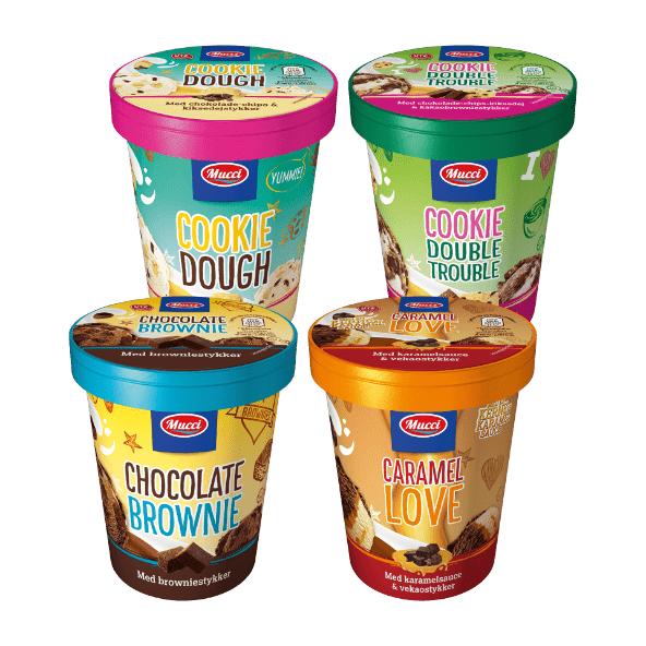 American style ice cream