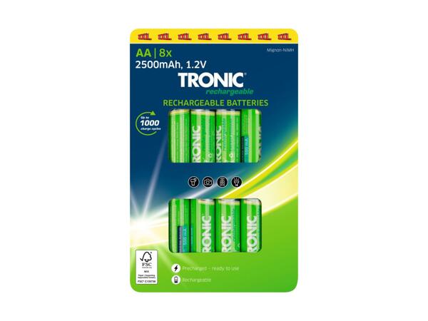 TRONIC(R) Genopladelige batterier