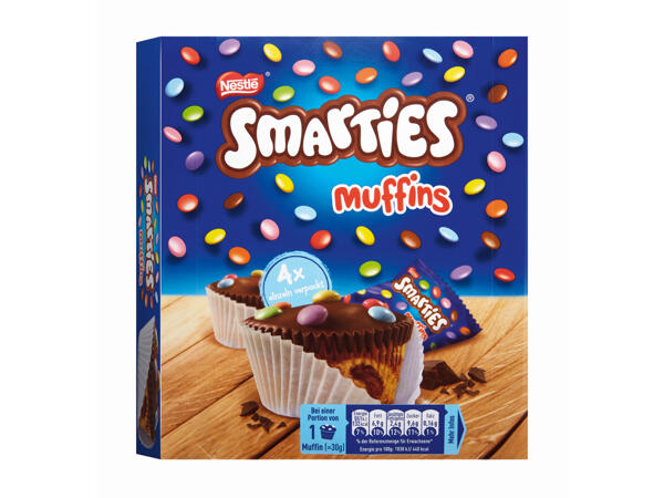 Muffins with Smarties