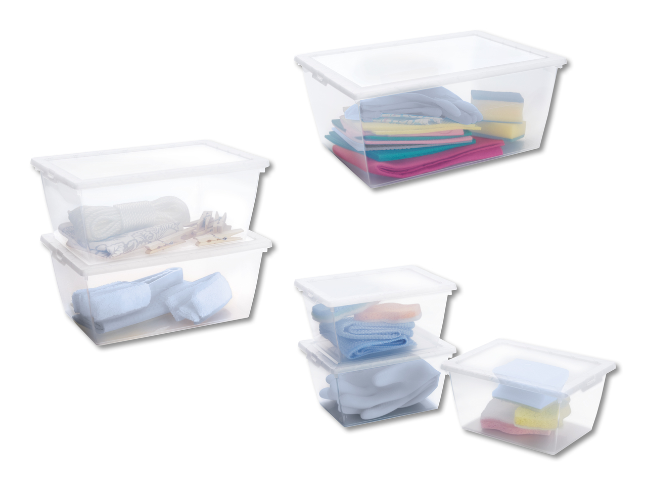 Boîtes transparentes