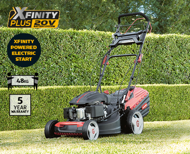 196cc Self Propelled Electric Start 4-Stroke Petrol Lawn Mower