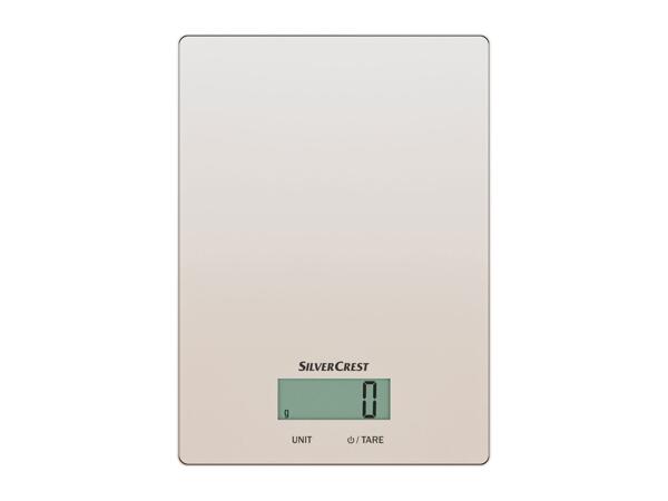 Silvercrest Kitchen Tools Digital Kitchen Scales - Beige