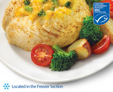 Sea Queen Stuffed Salmon or Tilapia