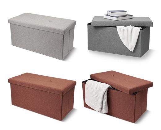SOHL Furniture Rectangular Storage Ottoman