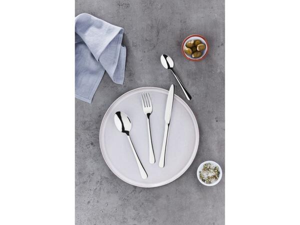 Stainless steel cutlery set, 16 pieces