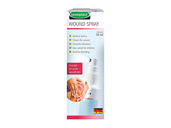 Sensiplast Wound Spray or Wound Healing Gel1