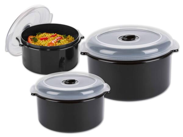 Mikrowellendosen-Set, 3-teilig