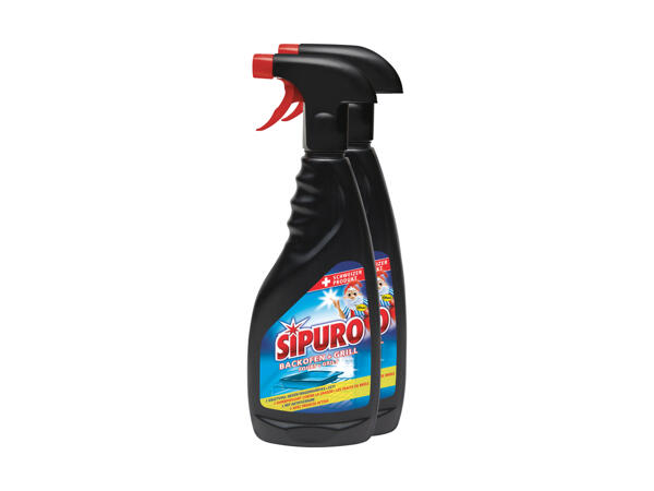 Nettoyant pour four et gril Sipuro – pack de 2