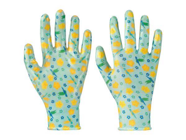 Parkside Nitrile Gardening Gloves