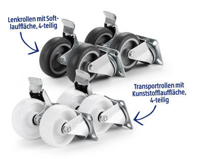 EASYHOME Transportrollen-Set
