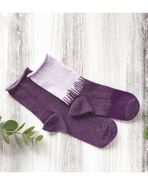 Avenue Ladies' Glitter Socks 2 Pack