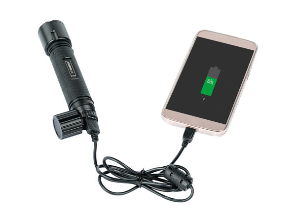 LIVARNO LUX(R) LED-lommelygte med powerbank