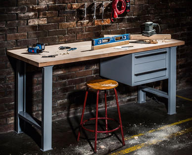 Werkbank-Schubladen
