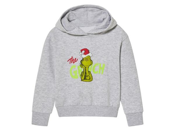 Girls' hoodie "Grinch"