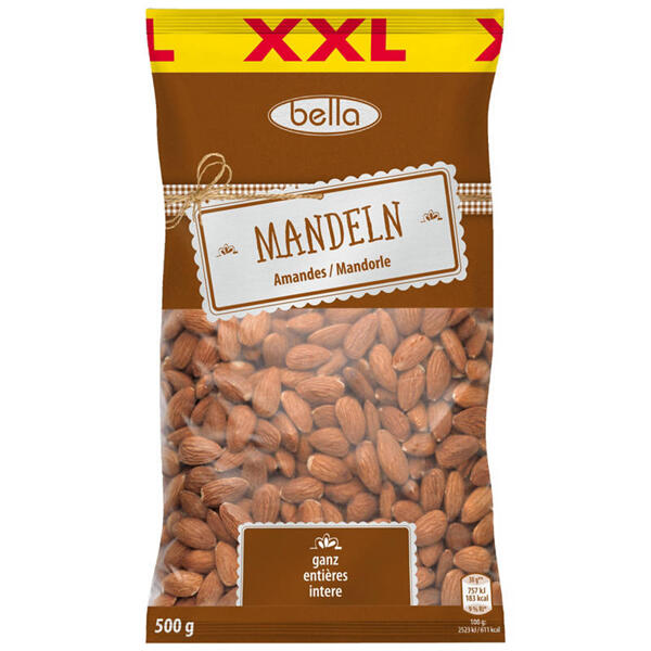 BELLA Amandes nature XXL