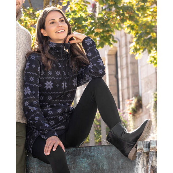 Mikrofleece-Longjacke